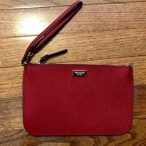 Kate Spade Wristlet (red)